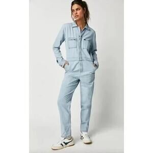 Lee Light Blue Denim Jumpsuit